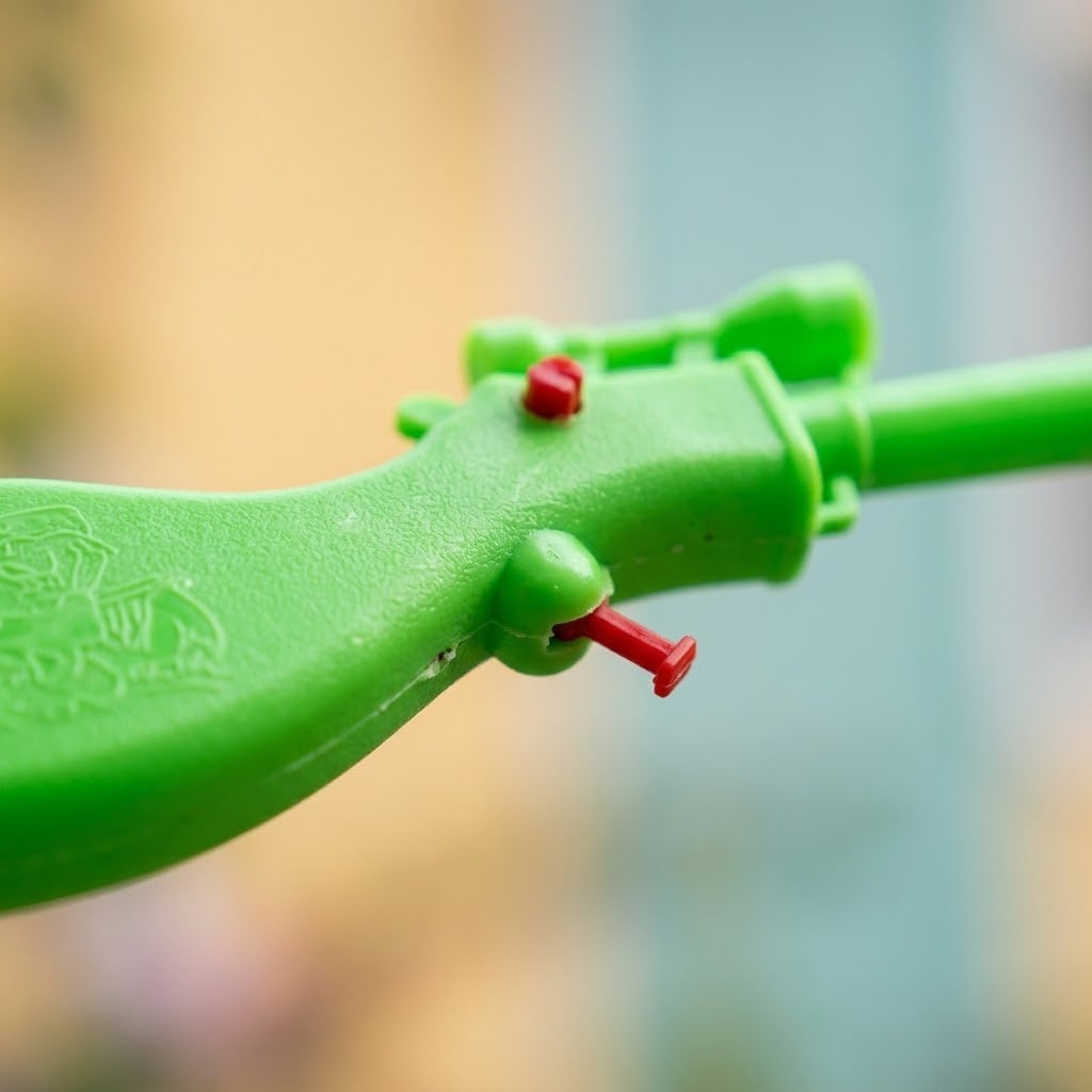 Water Gun Rifle 29 cm Summer Water Blaster - close-up
