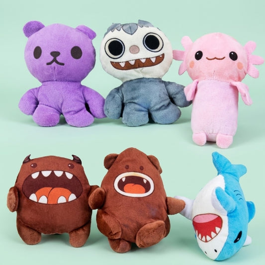 Funny Animal Plush Toy, 18 cm - studio photo