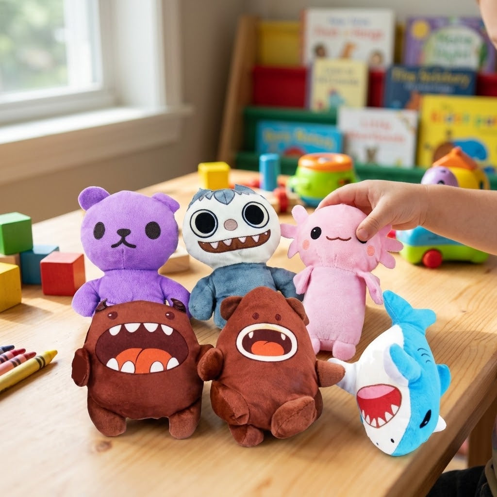 Funny Animal Plush Toy, 18 cm - lifestyle photo