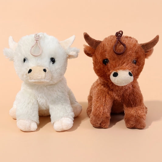 Buffalo Plush Bag Charm, 13 cm - studio photo