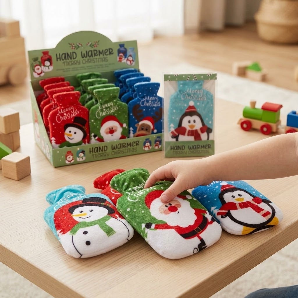 Christmas Reusable Hand Warmer Pouch - lifestyle photo