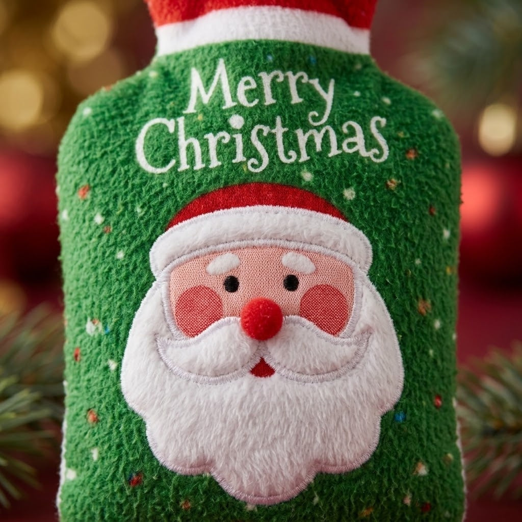 Christmas Reusable Hand Warmer Pouch - close-up