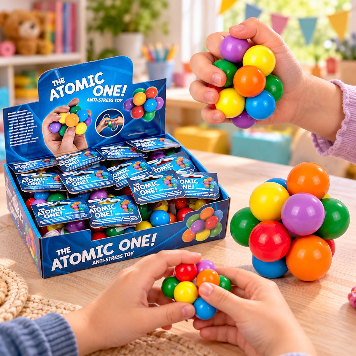 Atomic Fidget Toy Anti-Stress Sensory Toy - lifestyle photo