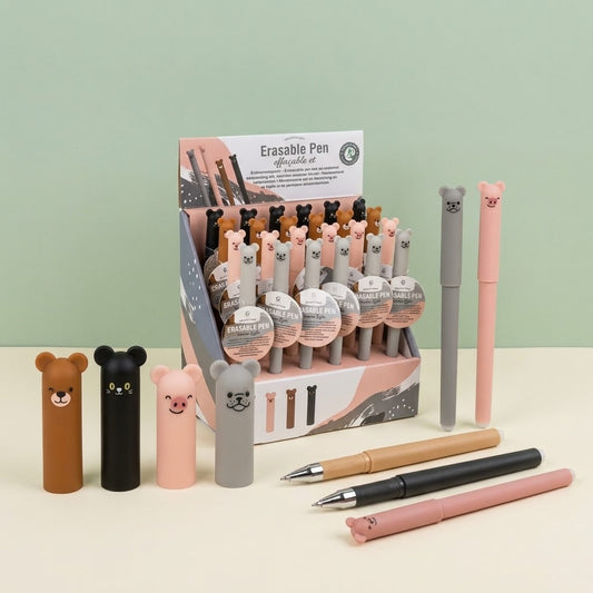 Kawaii Erasable Pen Soft Touch 14.5 cm - studio photo