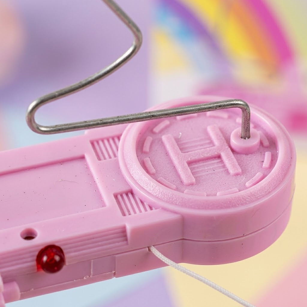 Unicorn Buzz Wire Game with Lights and Sound - close-up