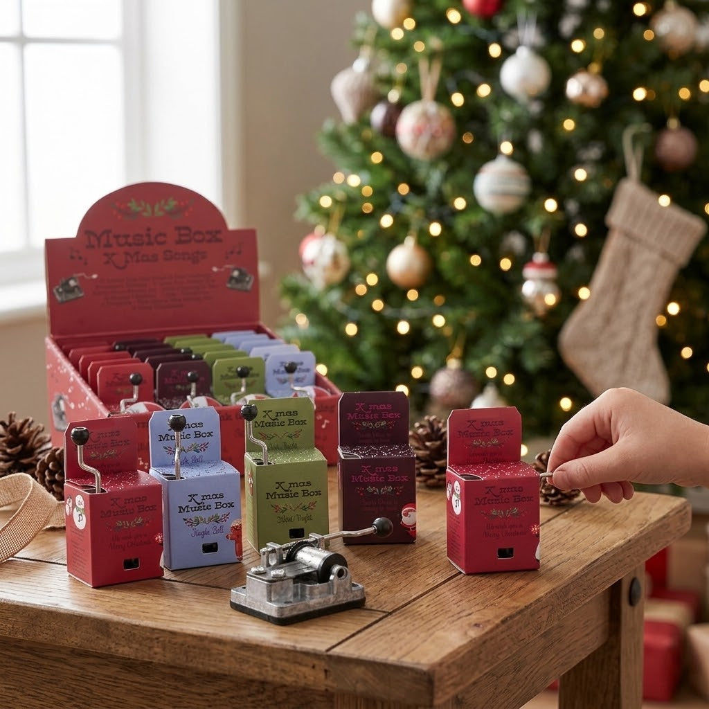 Christmas Music Box with Festive Melodies - lifestyle photo