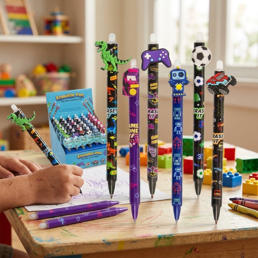 Erasable Gel Pen Arcade Games Design - lifestyle photo