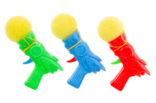 SPACE-BALLENPISTOOL.MOUSSE BAL