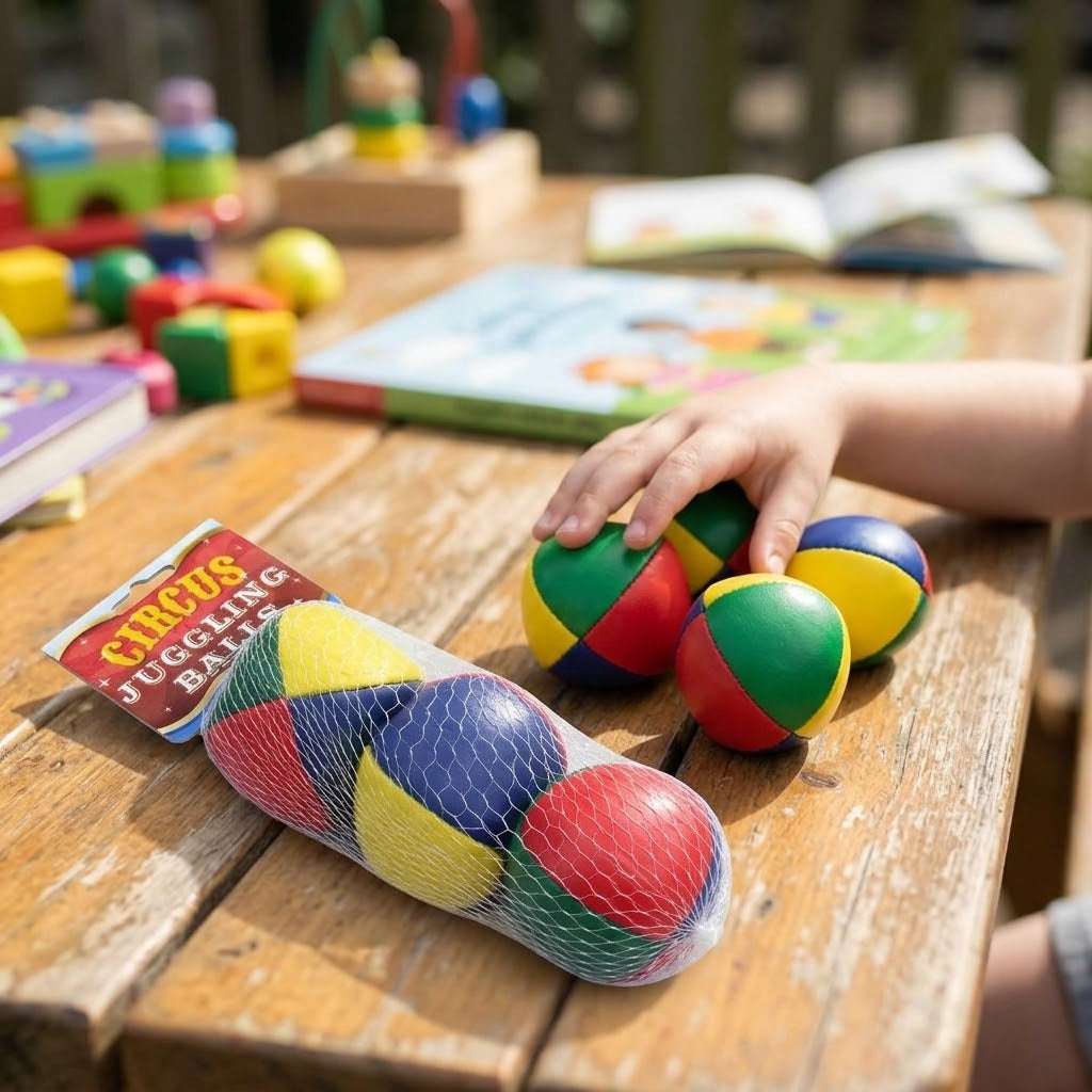 Juggling Balls Set of 3 Sand Filled 5.5 cm - lifestyle photo