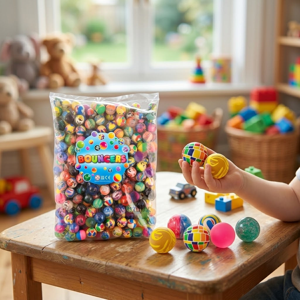 Mini Bouncy Ball Super Ball Vending Toy 25 mm - lifestyle photo