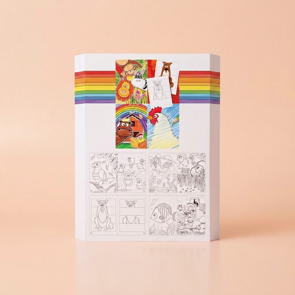 Colouring and Activity Book 16 Pages - studio photo