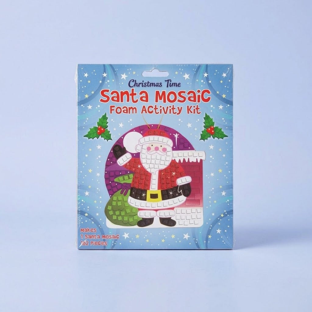 Christmas Mosaic Craft Kit for Kids - studio photo