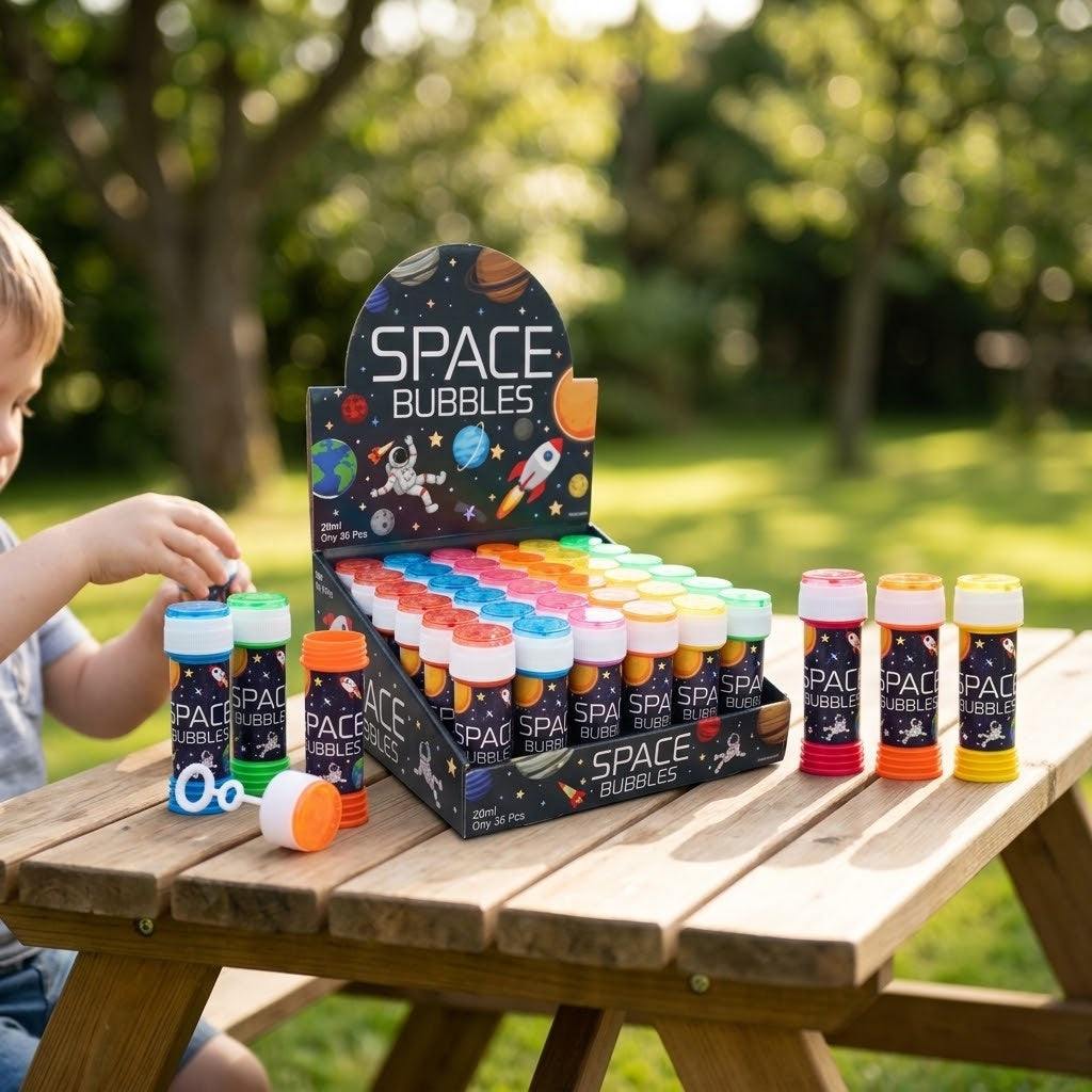 Space Bubbles Tube 50 ml Party Favour - lifestyle photo