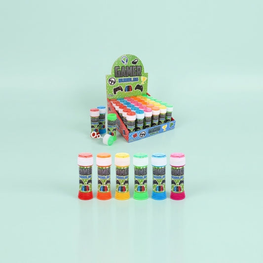 Gamer Bubbles Tube 50 ml Party Favour - studio photo