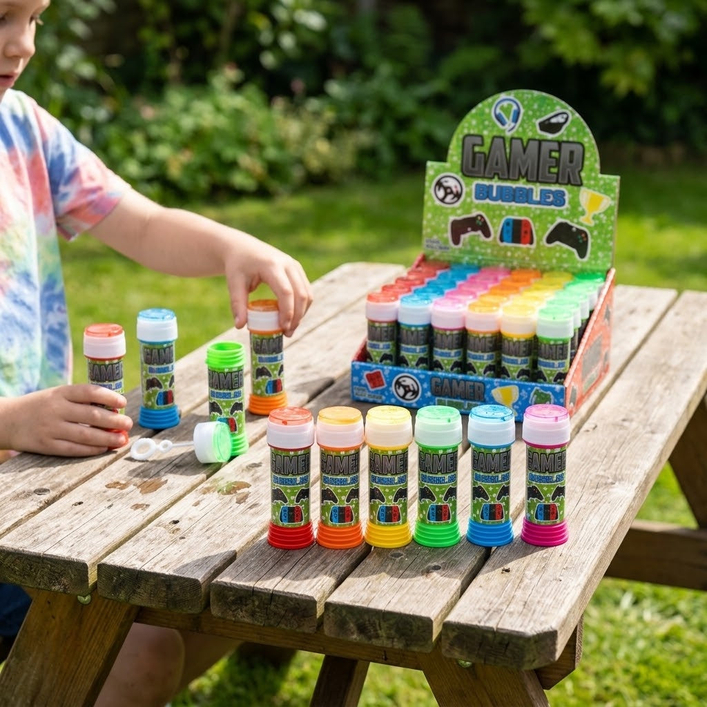 Gamer Bubbles Tube 50 ml Party Favour - lifestyle photo
