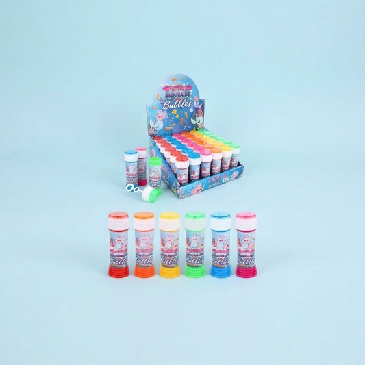 Mermaid Bubbles Tube 50 ml Party Favour - studio photo