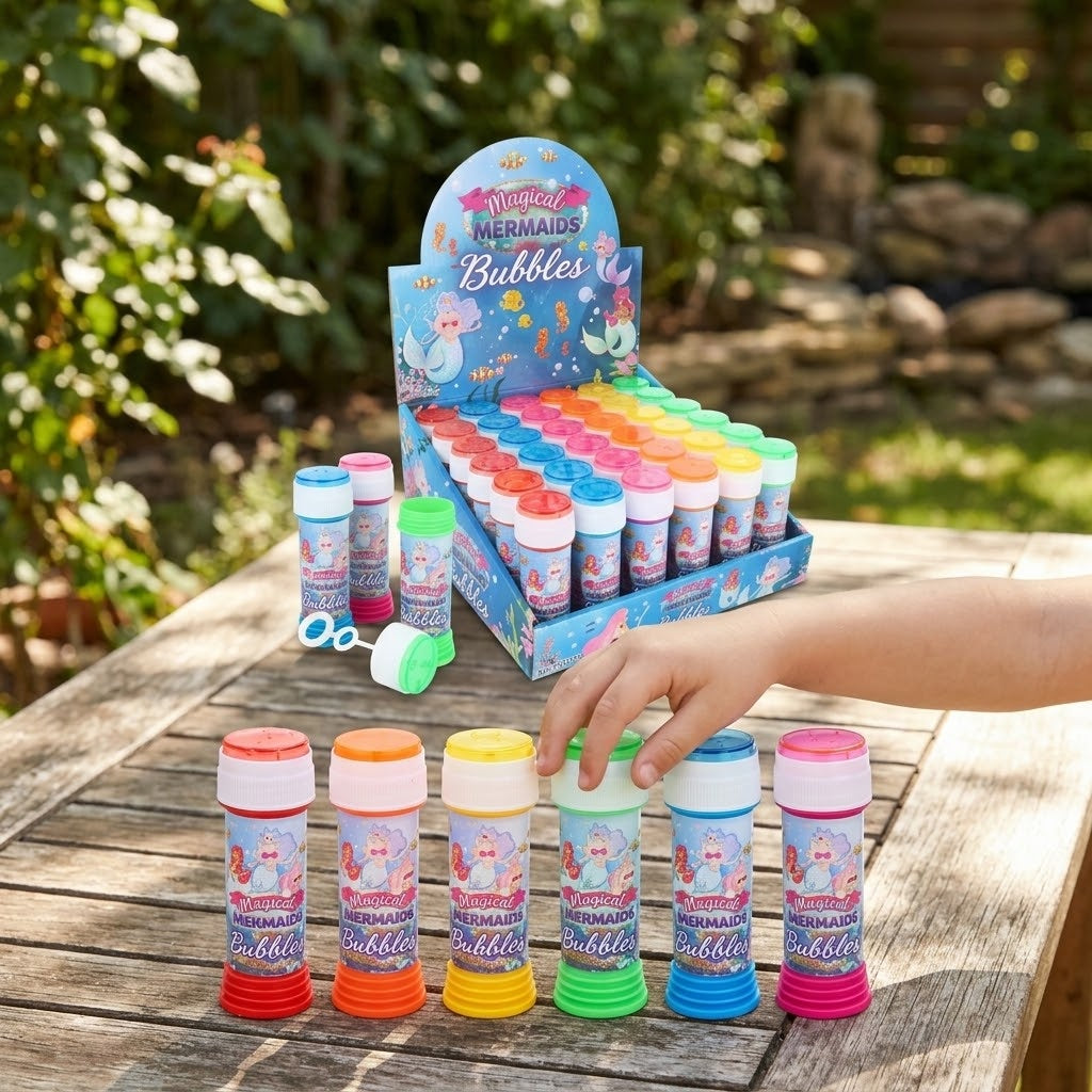 Mermaid Bubbles Tube 50 ml Party Favour - lifestyle photo