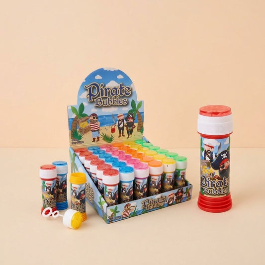 Pirate Bubbles Tube 50 ml Party Favour - studio photo