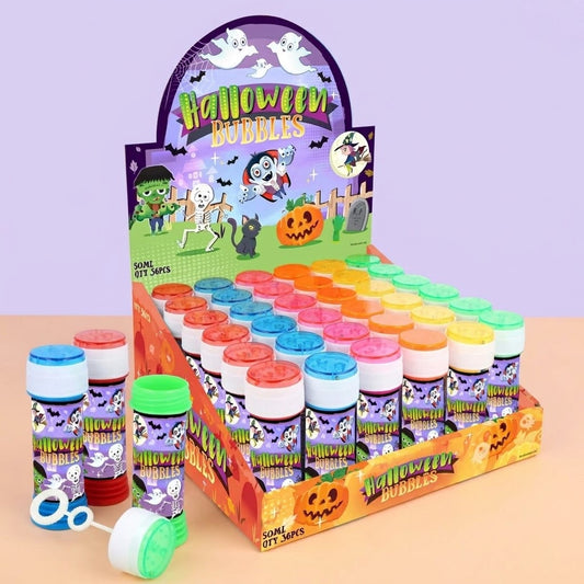 Halloween Soap Bubbles 50 ml Tube with Maze Cap 11 cm - studio photo