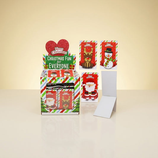 Christmas Mini Notebook 20 Pages Stocking Filler - studio photo