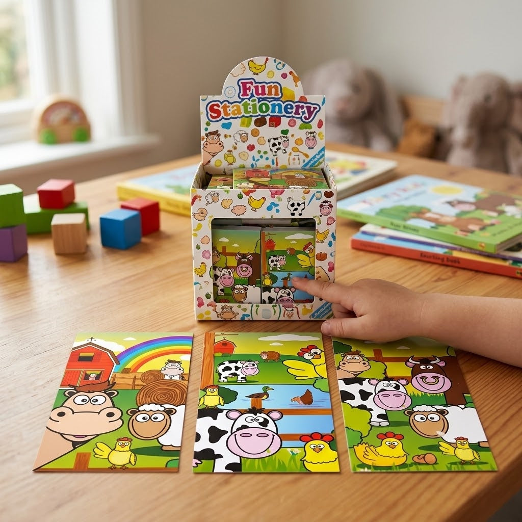 Farm Animals Mini Notebook 20 Pages - lifestyle photo