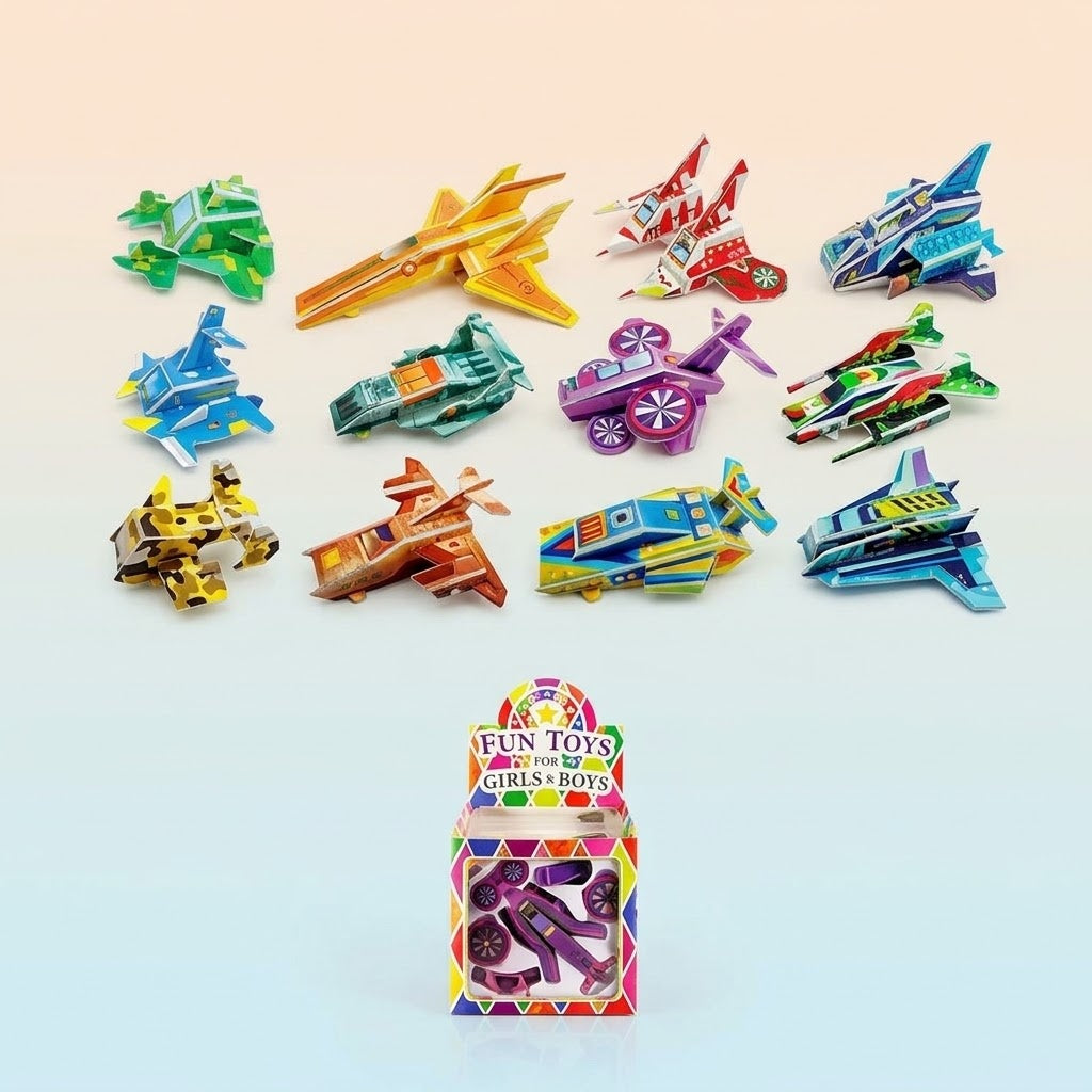3D Spaceship Puzzle Model Kit approx. 10 cm - studio photo