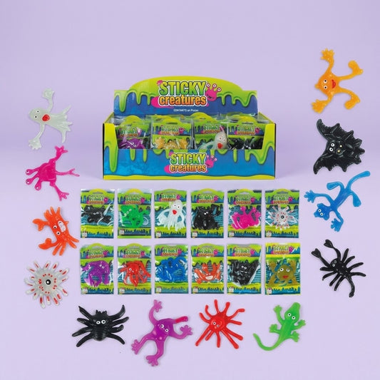 Sticky Monster Creature 9–11 cm Stretchy Toy - studio photo