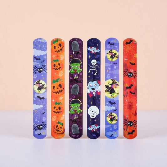 Halloween Slap Bracelet Snap Wristband Favour - studio photo