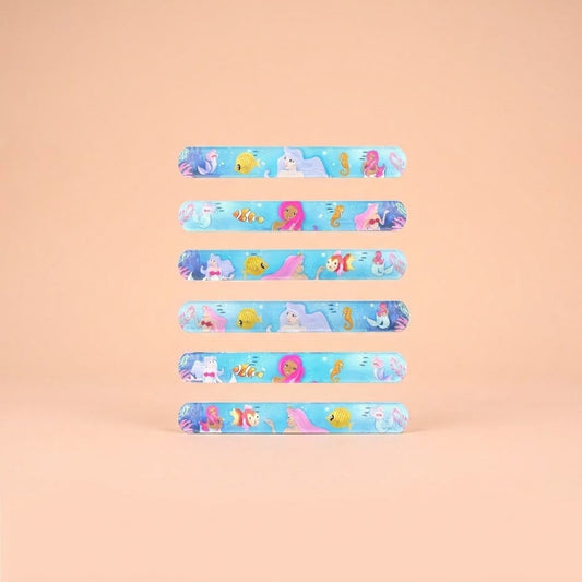 Mermaid Slap Bracelet 22 cm Snap Wristband - studio photo