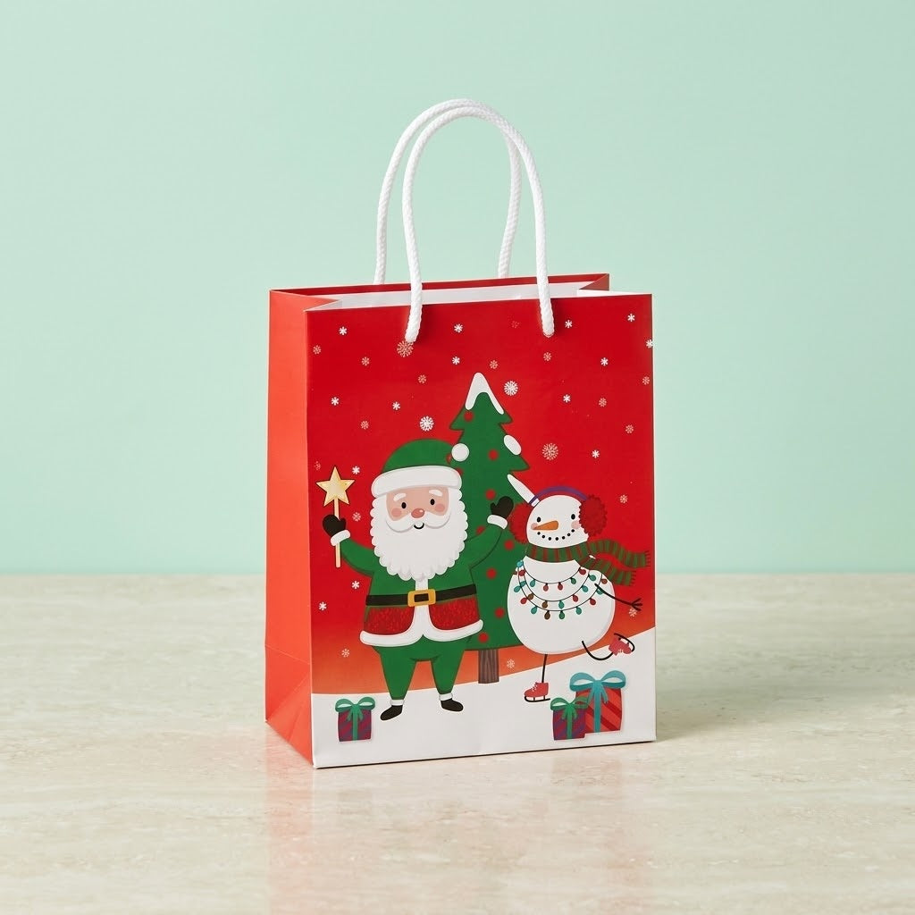 Christmas Coloured Pencils Tube of 12 - studio photo