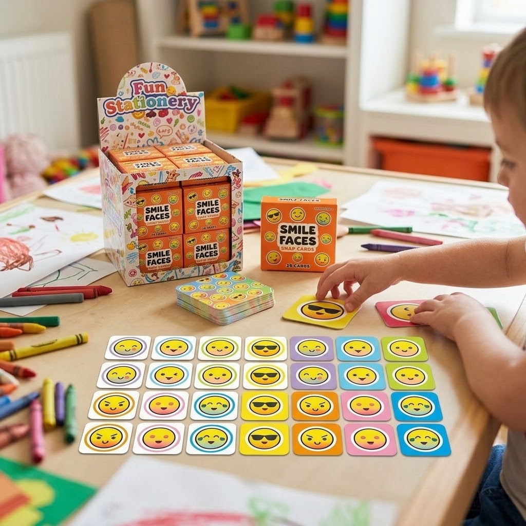 Mini Emotions Faces Memory Game 28 Cards - lifestyle photo