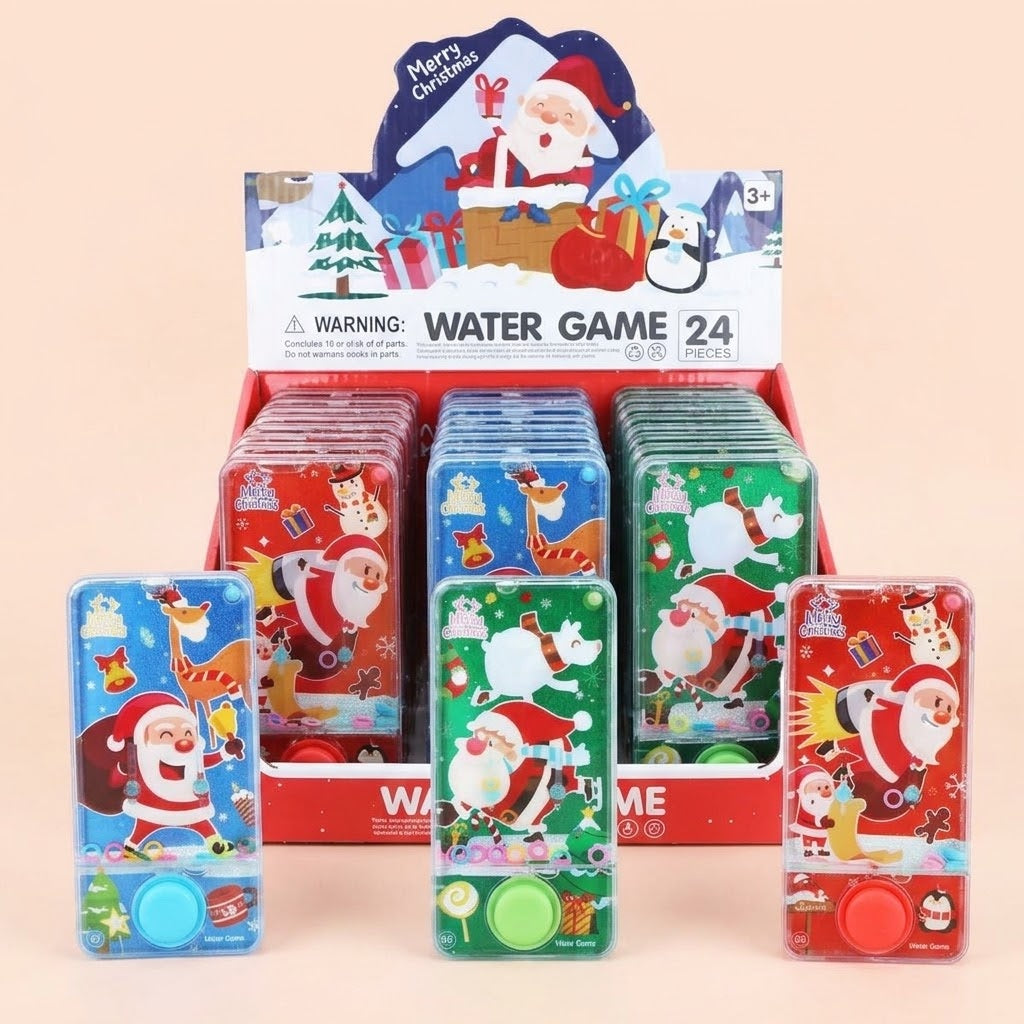 Christmas Water Ring Toss Game Telephone Shape - studio photo