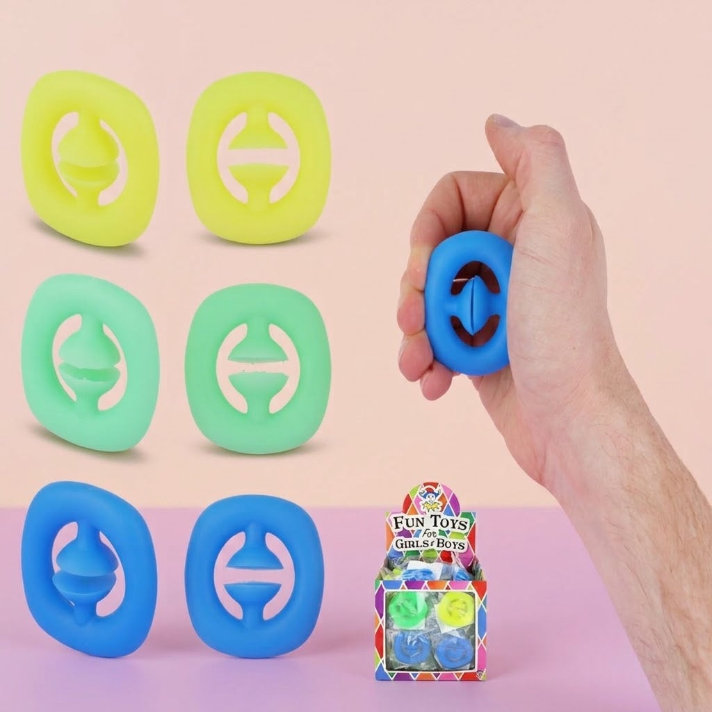Suction Cup Snapper Fidget Toy 4.5 cm - studio photo