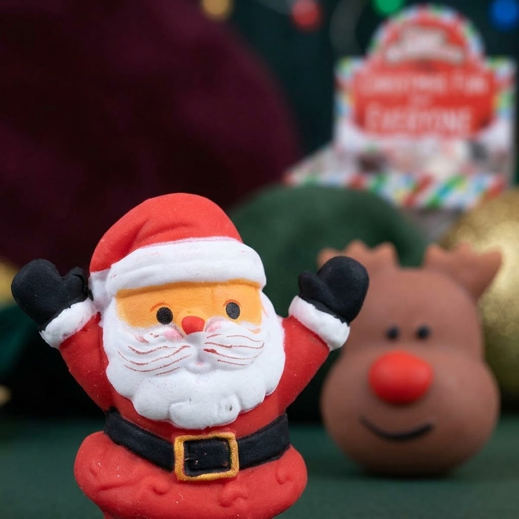 Christmas Sticky Squishy Figures 5 cm - close-up