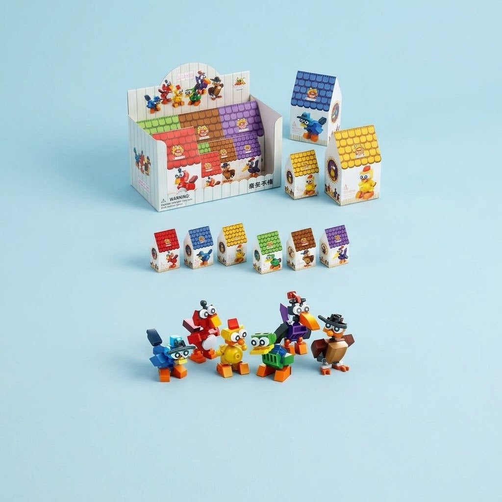 Bird Compatible Building Bricks Mini Set - studio photo