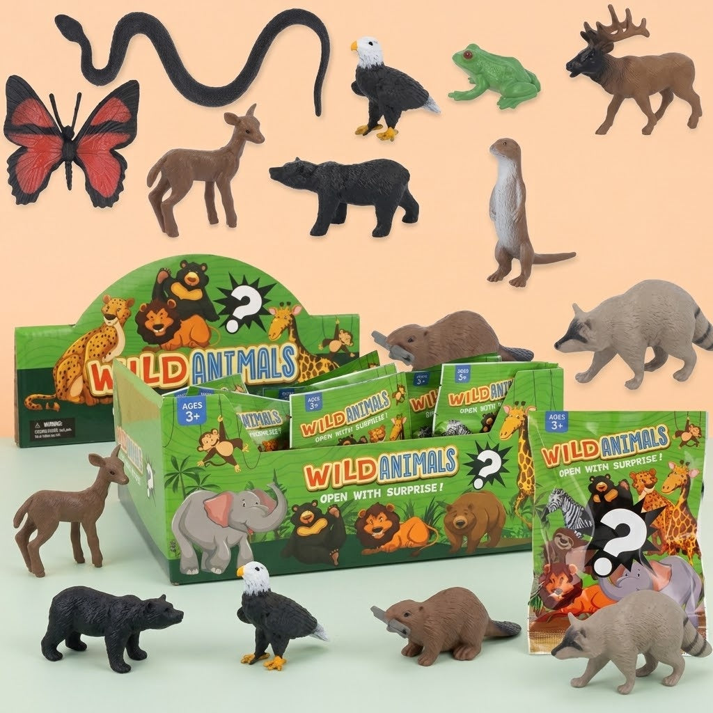 Wild Animal Surprise Blind Bag - studio photo