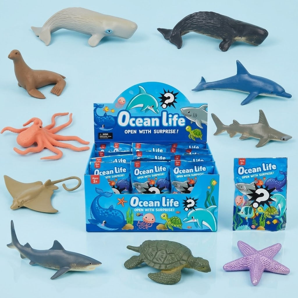Sea Animal Surprise Blind Bag - studio photo