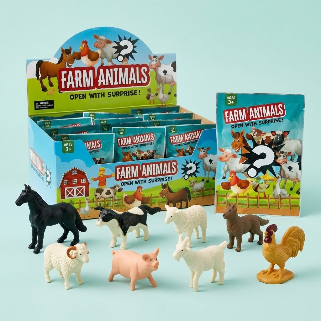 Farm Animal Surprise Blind Bag - studio photo