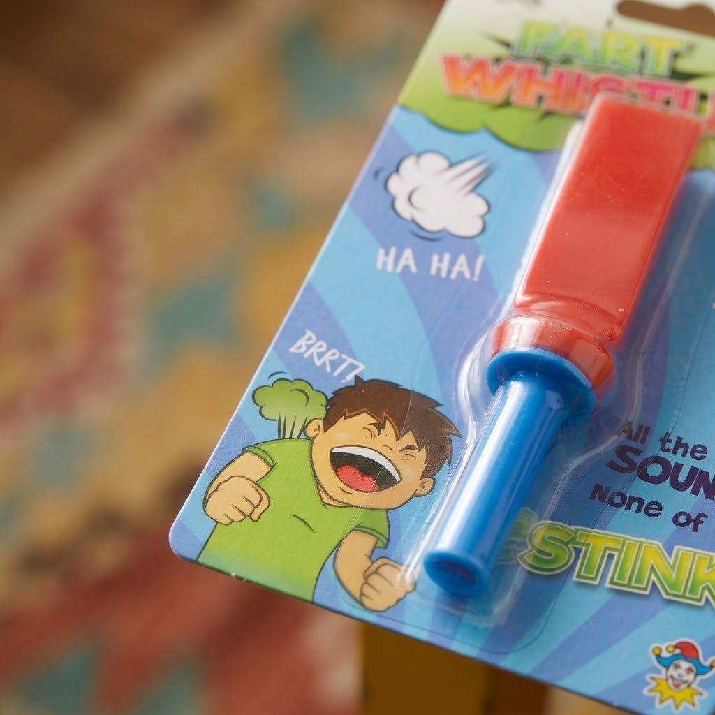 Duck Call, Kazoo & Fart Whistle - close-up