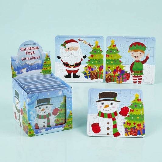 Mini Jigsaw Puzzle Christmas Design 13 x 12 cm - studio photo