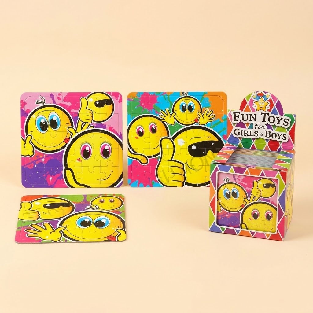 Funny Faces Jigsaw Puzzle 25 Pieces Mini 13 x 12 cm - studio photo