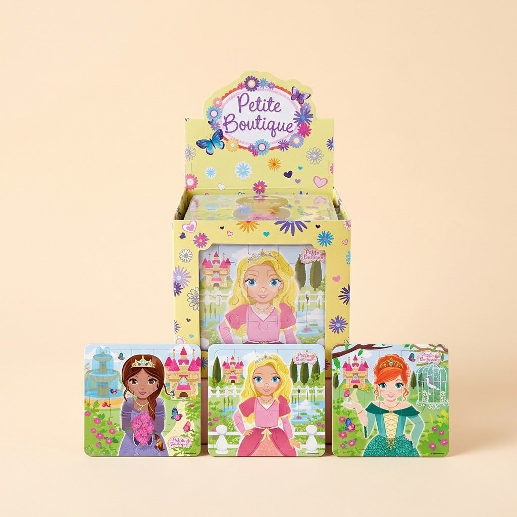 Princess Mini Jigsaw Puzzle 25 Pieces 13 x 12 cm - studio photo