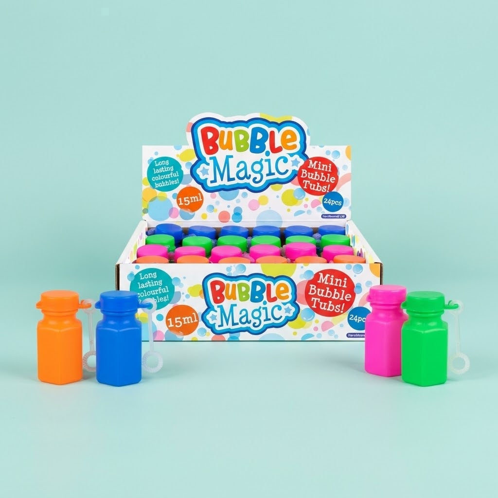 Mini Bubble Tube with Wand 15 ml – Party Favor - studio photo