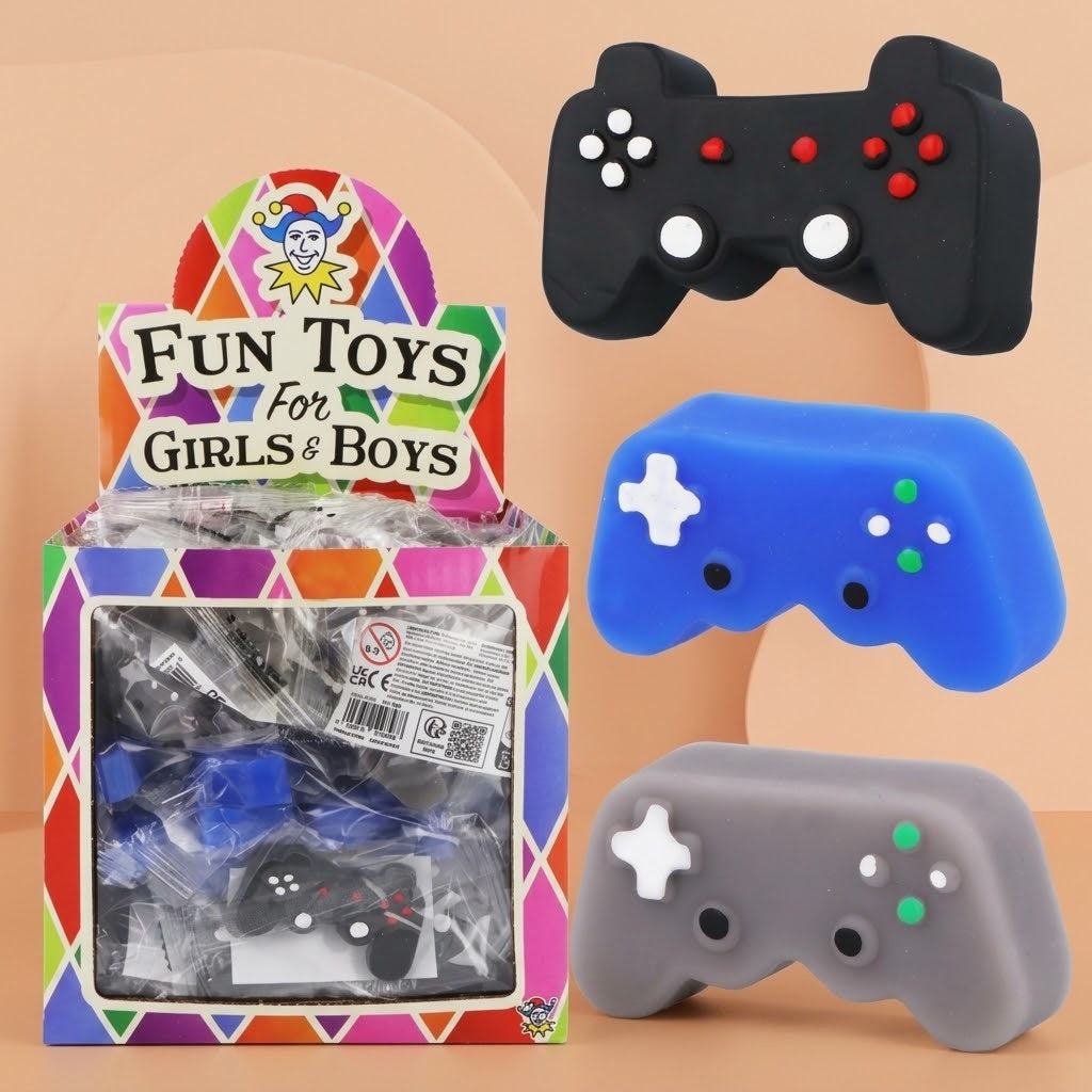 Sticky Game Controller 4 cm Mini Stretchy Toy - studio photo