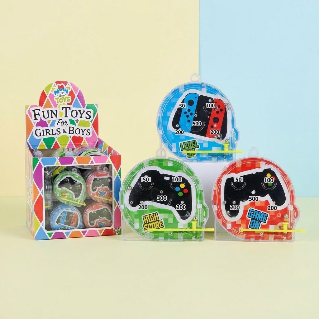 Gamer Mini Pinball Game 5.5 cm Party Favour - studio photo