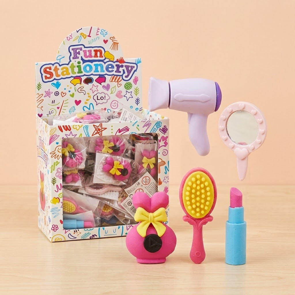Fashion Accessories Novelty Erasers 4.5 cm - studio photo