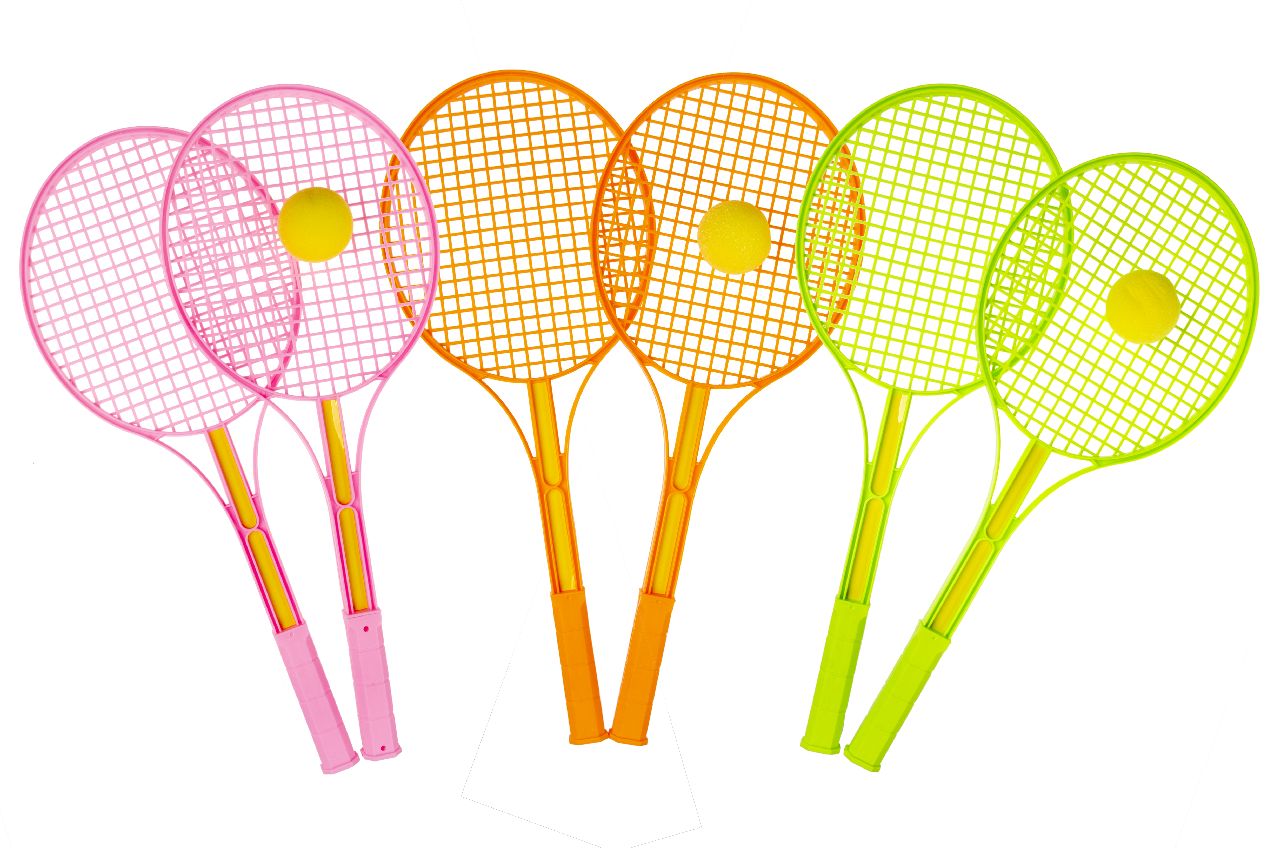 TENNISSET COLOR W BALL NET