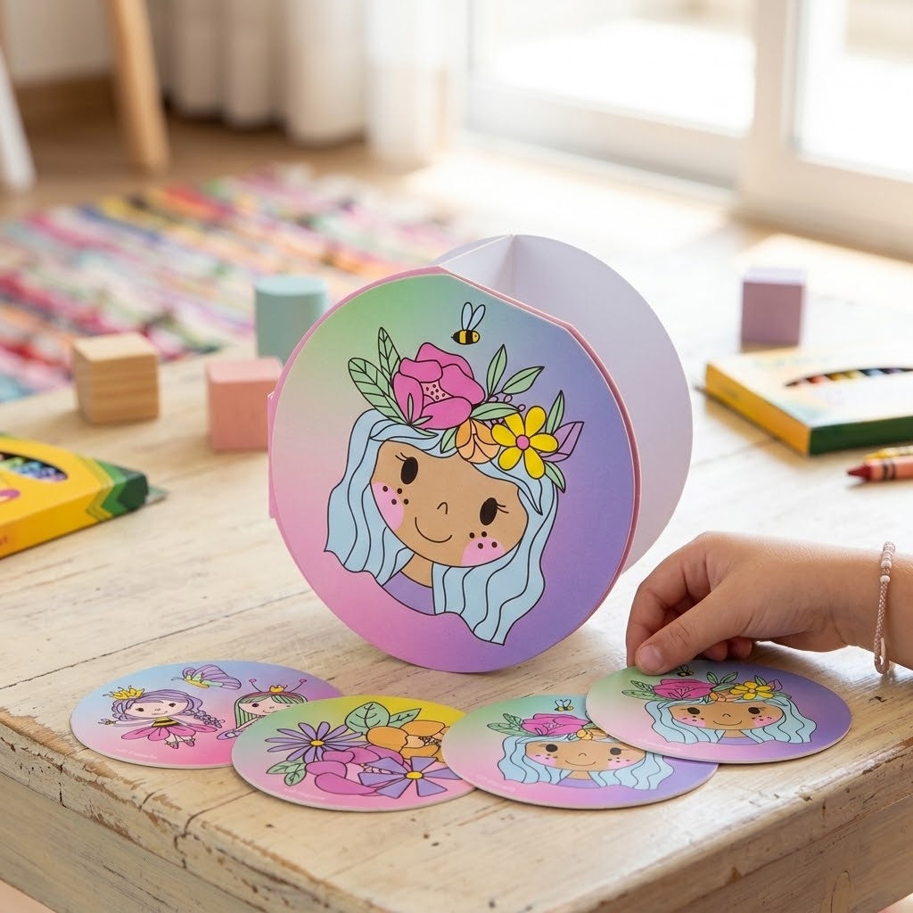 Princess Round Mini Notebook 8.5 cm 26 Pages - lifestyle photo