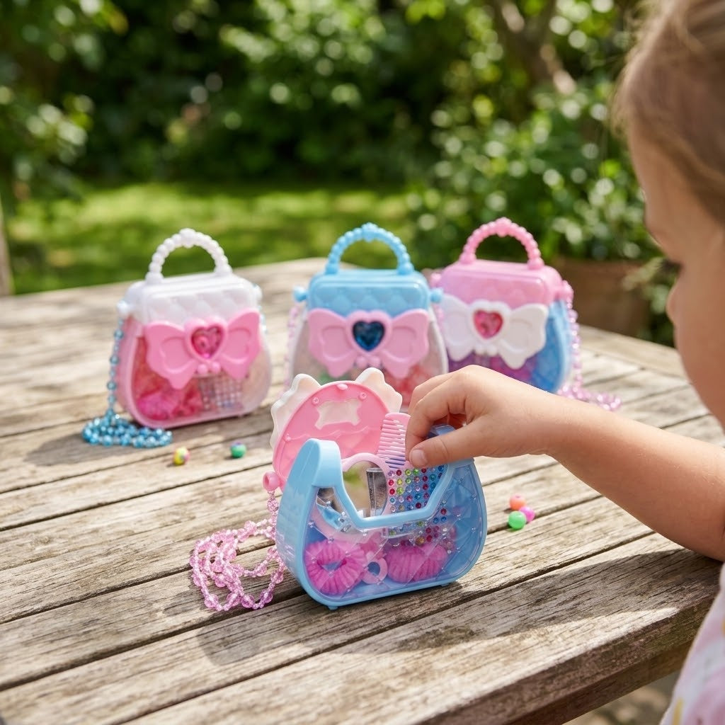 Girls Beauty Handbag with Hair Accessories and Jewellery - lifestyle photo
