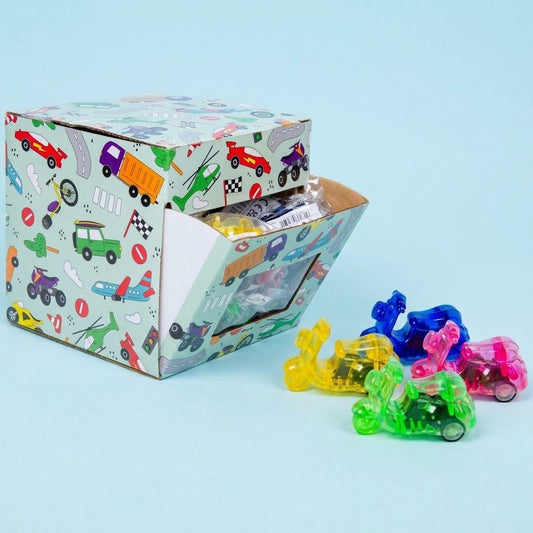 Pull Back Scooter Mini Toy Vehicle 5.5 cm - studio photo